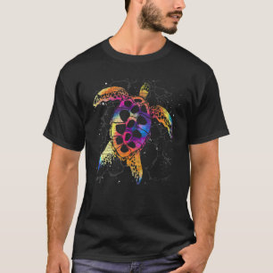 Hawaiianischer Stammeer-Meeresschildkröte T-Shirt