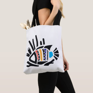 Hawaiianischer Triggerfisch in tropischen Farben T Tasche