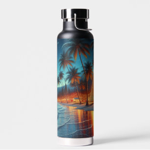 Hawaiianischer/Tropischer Weihnachten  Trinkflasche