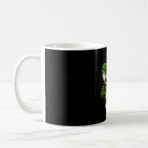 Hawaiianischer Volleyball tropischer Strand Sommer Kaffeetasse