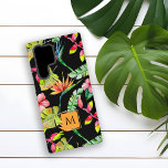Hawaiianisches Paradies tropische Pflanze Schwarz Samsung Galaxy Hülle<br><div class="desc">Mit unserem faszinierenden Hawaiian Paradise Tropical Pflanze Black Case verzaubern Sie Ihr Samsung Galaxy Ultra Handy mit einem exotischen Paradies. Mit einer dynamischen Auswahl an tropischen, lebendigen Blüten und üppigem Set aus Blattwerk vor einem glänzenden schwarzen Hintergrund, schützt dieser Fall nicht nur Ihr Gadget, sondern sorgt auch für eine schicke...</div>