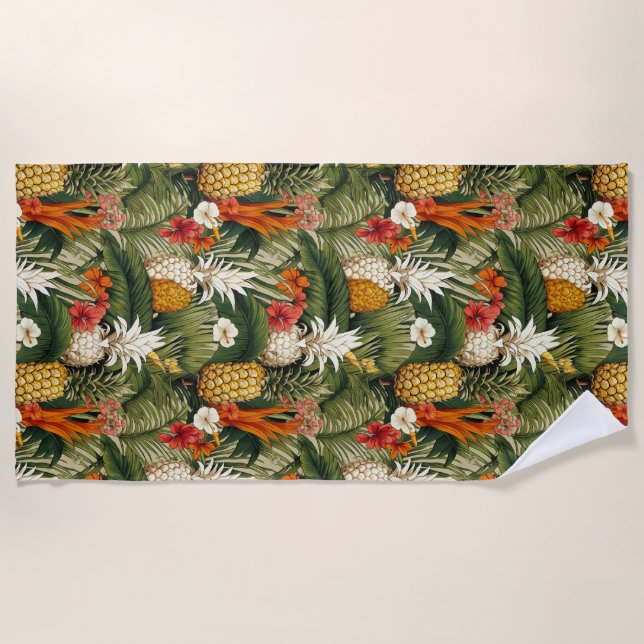 Hawaiianisches Strandtuch (Vorderseite)