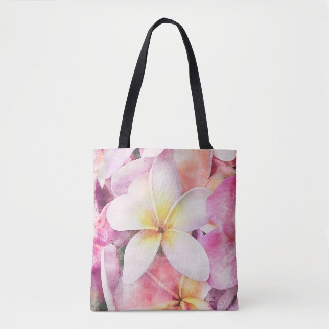 Hawaiianisches Tropenflocken Tasche (Vorderseite)