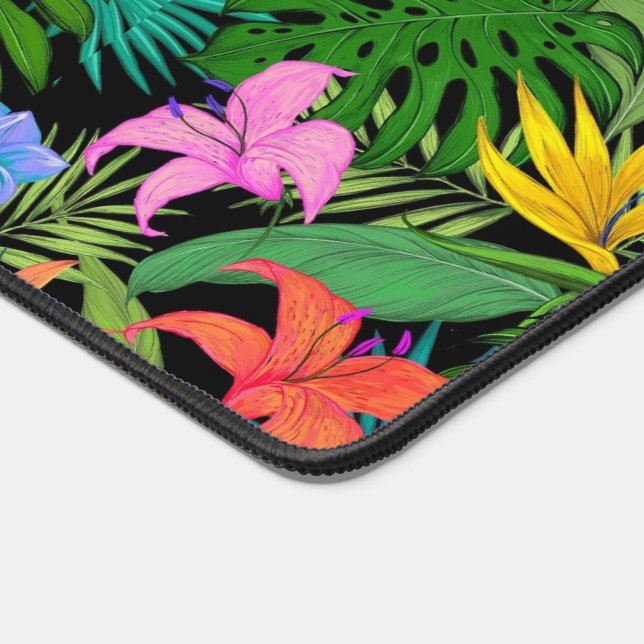 Hawaiianisches tropisches Leaf Schreibtischunterlage (Ecke)