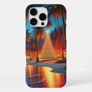 Hawaiianisches/tropisches Weihnachten iPhone 16 Pro Max Hülle