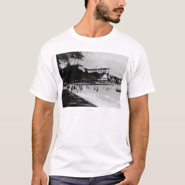 HawaiiBeachfront Szene PhotographHawaii T-Shirt (Vorderseite)