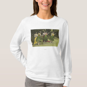 HawaiiHula Tänzer in ColorHawaii T-Shirt