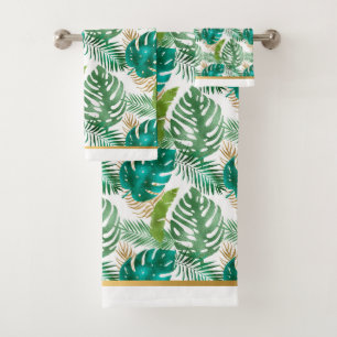 HAWAIIK TROPICAL BADEZIMMER TOWEL SET