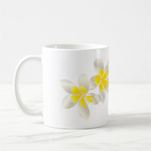 Hawaiiplumeria-Blumen Kaffeetasse