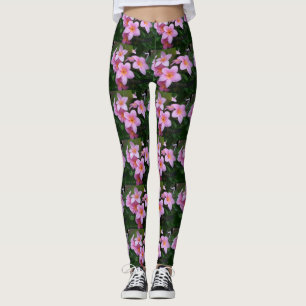 Hawaiiplumeria-Blumen Leggings