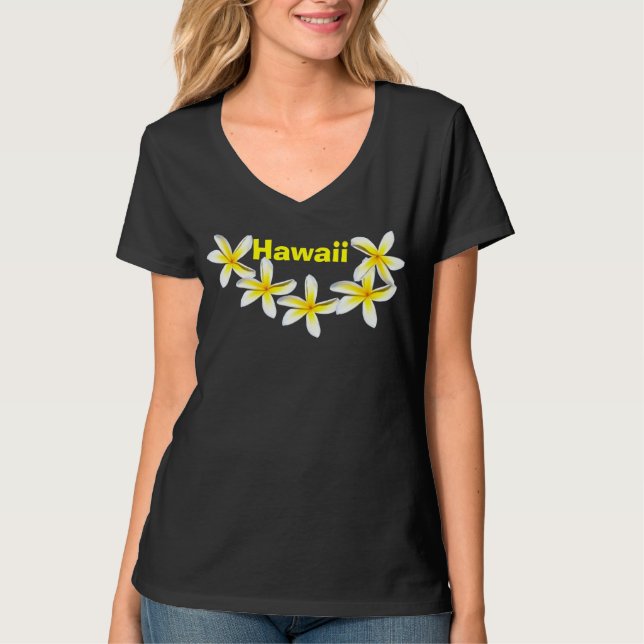 Hawaiiplumeria-T-Shirt T-Shirt (Vorderseite)