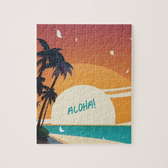 Hawaiisch/Aloha/Tropical/Strand (Vertikal)