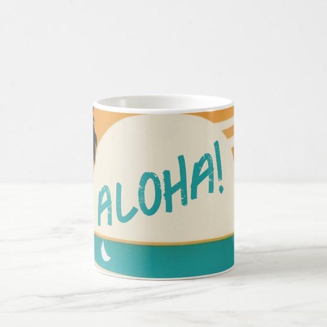 Hawaiisch/Aloha/Tropical/Strand Kaffeetasse (Mittel)