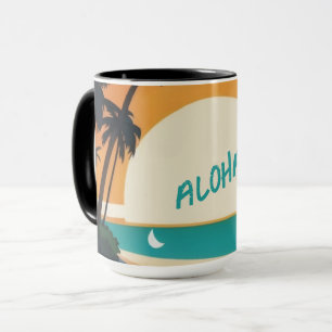 Hawaiisch/Aloha/Tropical/Strand Tasse