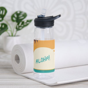 Hawaiisch/Aloha/Tropical/Strand Trinkflasche