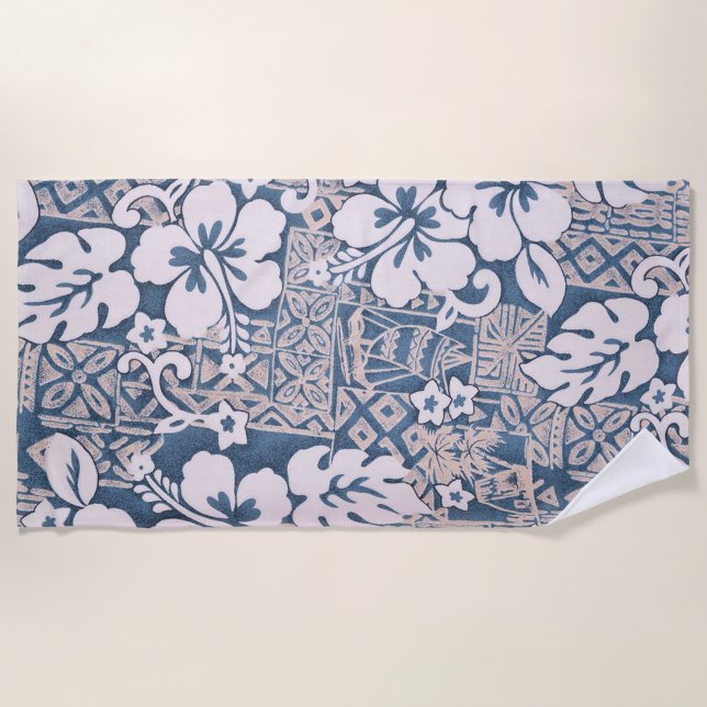 hawaiisch strandtuch (Vorderseite)