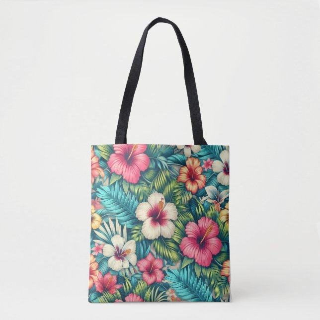 Hawaiisch/tropisch Tasche (Vorderseite)