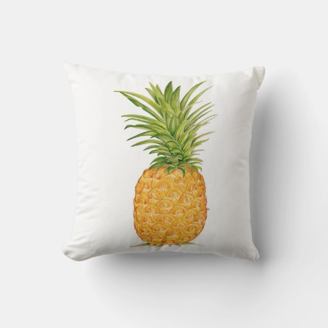 Hawaiische Ananas Kissen (Vorderseite)