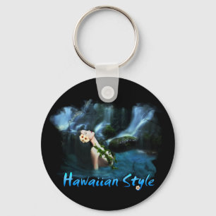 Hawaiische Art Schlüsselanhänger