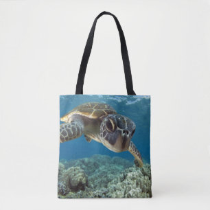 Hawaiische grüne Meeresschildkröte Tasche