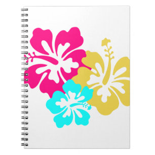 Hawaiische Hibiskus-Blumen Notizblock