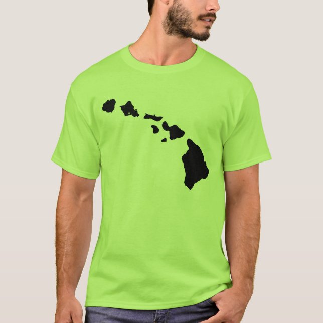 Hawaiische Insel-Shirt T-Shirt (Vorderseite)