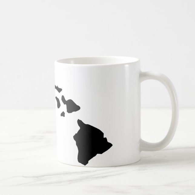 Hawaiische Inseln Kaffeetasse (Rechts)