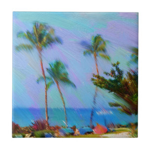 Hawaiische Kunst Fliese