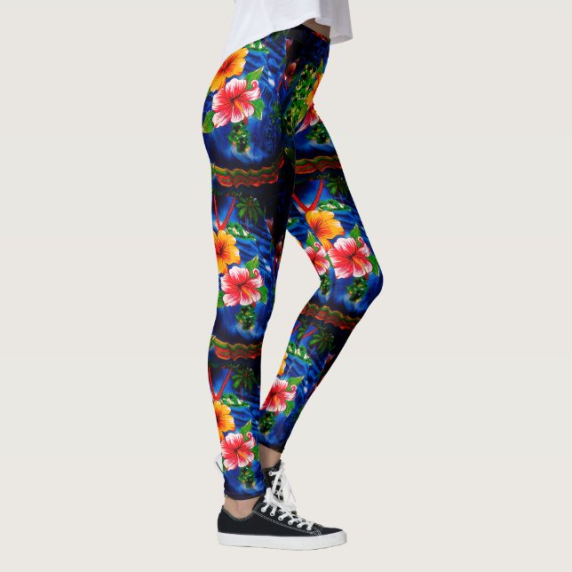 Hawaiische Leggings (Rechts)