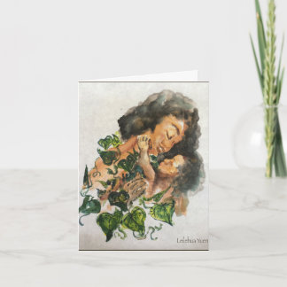 Hawaiische Mutter-Tageskarte Karte