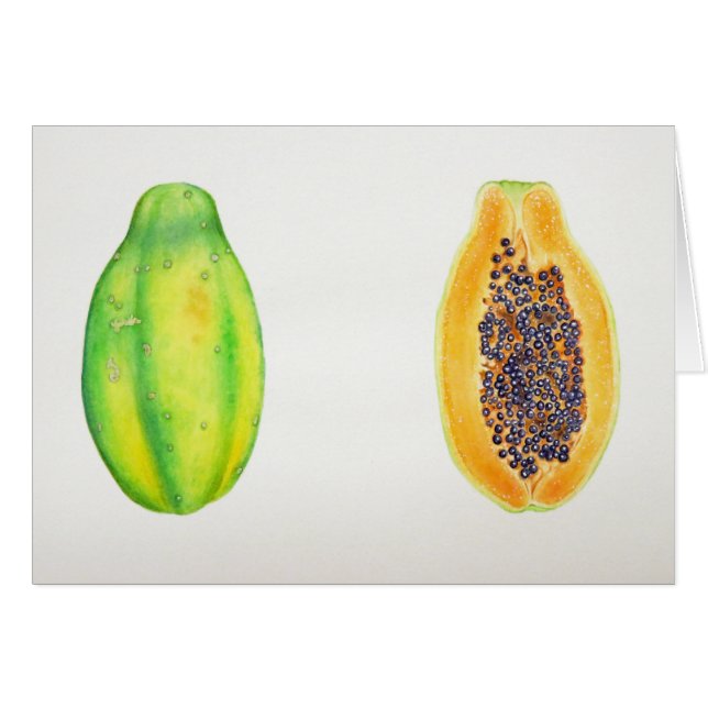 Hawaiische Papayas (Vorderseite (Horizontal))