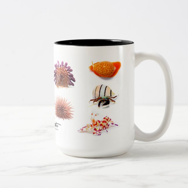 Hawaiische Seegeschöpfe, Sonderausgabe Zweifarbige Tasse (Rechts)