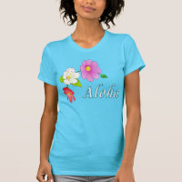 Hawaiische T-Shirts für Frauen