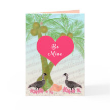 Hawaiische Valentinsgruß-Hawaiische Nene Gänse,