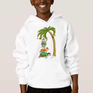Hawaiische Weihnachtsschildkröte Sankt Hoodie