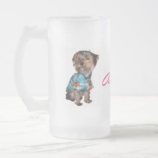 Hawaiische Yorkie eisige Tasse (Links)