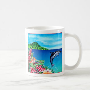 Hawaiischer Delphin Kaffeetasse