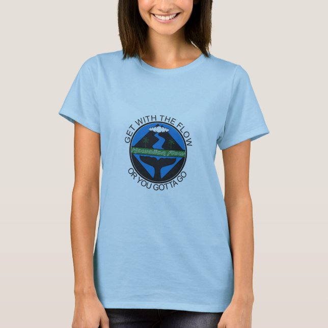 Hawaiischer Fluss T-Shirt (Vorderseite)