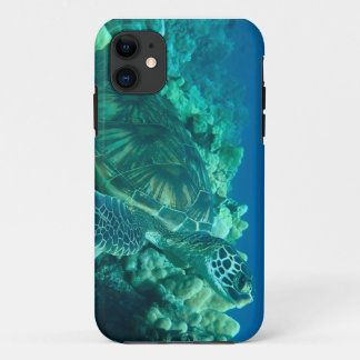 Hawaiischer grüner Meeresschildkrötetelefonkasten Case-Mate iPhone Hülle