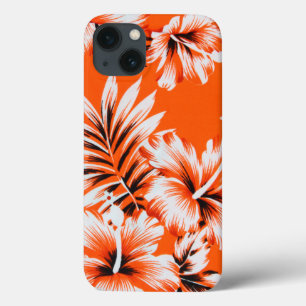 Hawaiischer Hibiskus-Blumen-Hintergrund Case-Mate iPhone Hülle