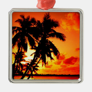 Hawaiischer Himmel entwirft Vorlagen III Ornament Aus Metall
