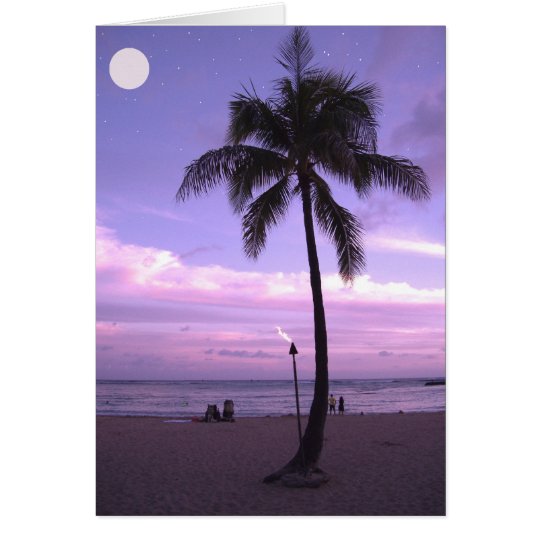 Hawaiischer Mond Karte