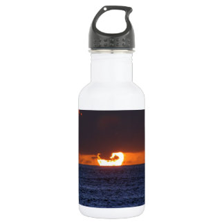 Hawaiischer Sonnenuntergang Edelstahlflasche