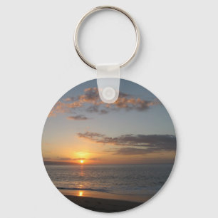 Hawaiischer Sonnenuntergang Schlüsselanhänger
