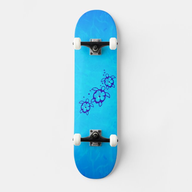 Hawaiisches Honu Skateboard (Vorderseite)