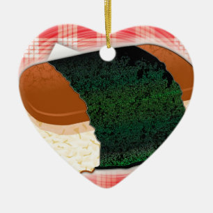 Hawaiisches Musubi Keramikornament