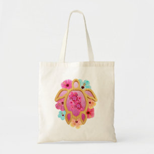 Hawaiisches rosa Honu Tragetasche