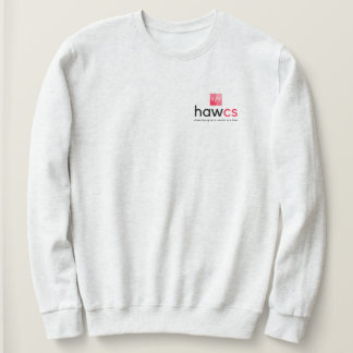 HAWCS Verein-Sweatshirt - Licht (kleines Logo) Sweatshirt