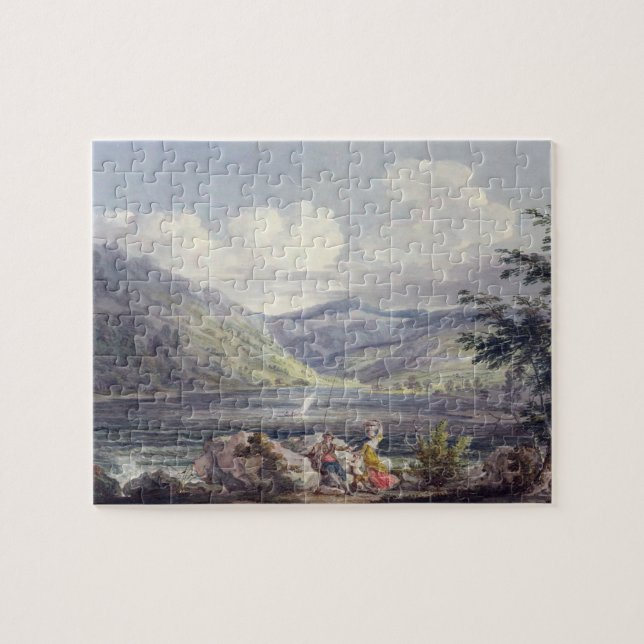 Haweswater, Westmoreland, c.1795 (w/c über graphit (Horizontal)