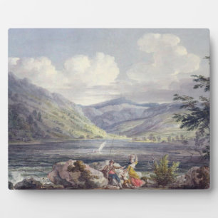Haweswater, Westmoreland, c.1795 (w/c über Graphit Fotoplatte